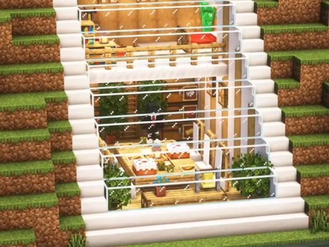 我的世界水帘洞怎么做